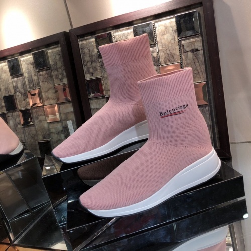 Replica Balenciaga Boots For Women #863658 $81.00 USD for Wholesale