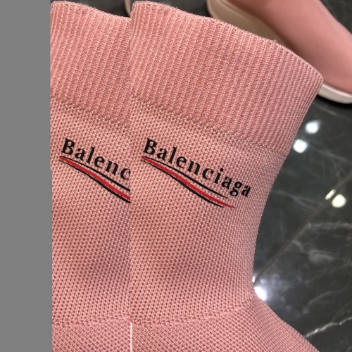 Replica Balenciaga Boots For Women #863658 $81.00 USD for Wholesale