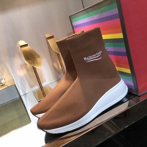 Replica Balenciaga Boots For Women #863662 $81.00 USD for Wholesale
