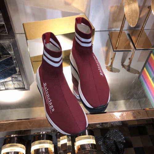Replica Balenciaga Boots For Women #863665 $81.00 USD for Wholesale