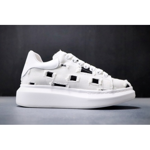 Replica Alexander McQueen Casual Shoes For Women #863806 $81.00 USD for Wholesale