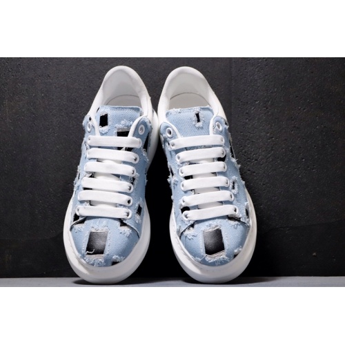 Replica Alexander McQueen Casual Shoes For Women #863809 $81.00 USD for Wholesale