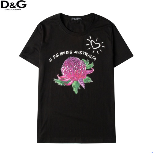 Dolce &amp; Gabbana D&amp;G T-Shirts Short Sleeved For Men #863816 $29.00 USD, Wholesale Replica Dolce &amp; Gabbana D&amp;G T-Shirts