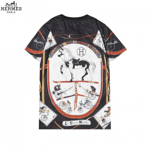 Replica Hermes T-Shirts Short Sleeved For Men #863838 $29.00 USD for Wholesale