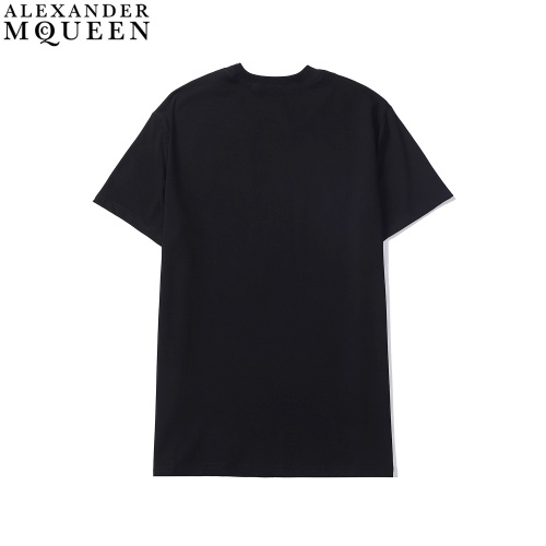 Replica Alexander McQueen T-shirts Short Sleeved For Men #863894 $29.00 USD for Wholesale