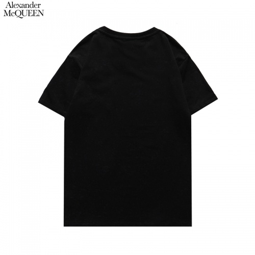 Replica Alexander McQueen T-shirts Short Sleeved For Men #863896 $29.00 USD for Wholesale