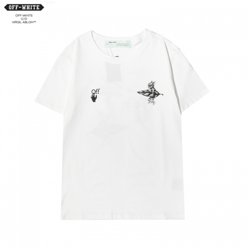 Replica Off-White T-Shirts Short Sleeved For Men #863902 $27.00 USD for Wholesale