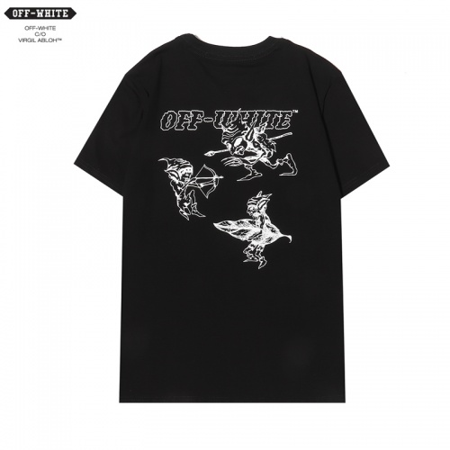 Off-White T-Shirts Short Sleeved For Men #863903 $27.00 USD, Wholesale Replica Off-White T-Shirts