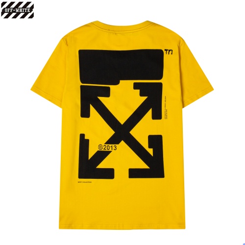 Off-White T-Shirts Short Sleeved For Men #863904 $29.00 USD, Wholesale Replica Off-White T-Shirts