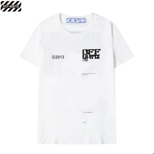 Replica Off-White T-Shirts Short Sleeved For Men #863905 $29.00 USD for Wholesale