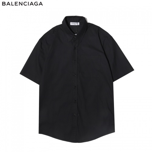 Replica Balenciaga Shirts Short Sleeved For Men #863941 $39.00 USD for Wholesale