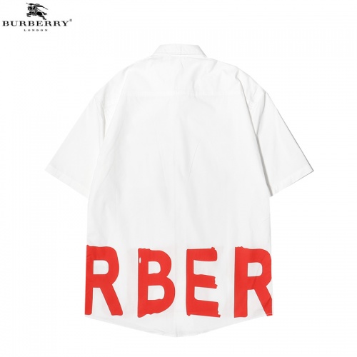 Replica Burberry Shirts Short Sleeved For Men #863944 $39.00 USD for Wholesale