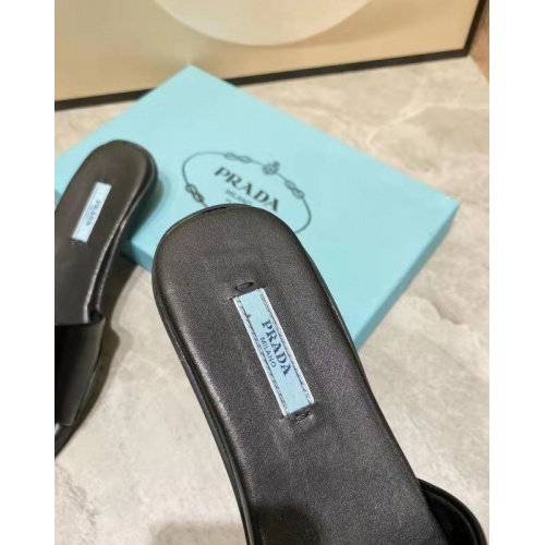 Replica Prada Slippers For Women #864021 $81.00 USD for Wholesale
