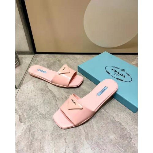 Replica Prada Slippers For Women #864026 $81.00 USD for Wholesale