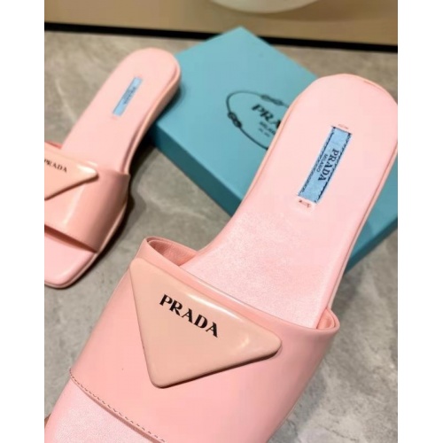 Replica Prada Slippers For Women #864026 $81.00 USD for Wholesale