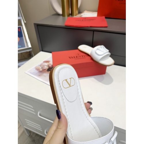 Replica Valentino Slippers For Women #864033 $60.00 USD for Wholesale