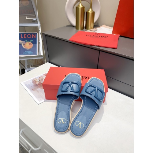 Replica Valentino Slippers For Women #864034 $60.00 USD for Wholesale
