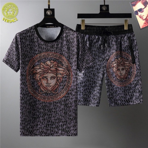 Versace Tracksuits Short Sleeved For Men #864083 $52.00 USD, Wholesale Replica Versace Tracksuits