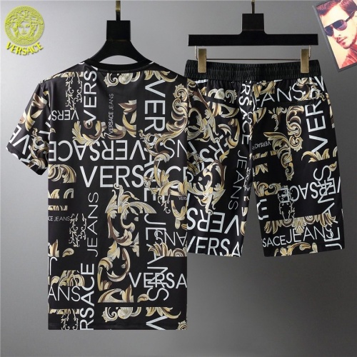 Replica Versace Tracksuits Short Sleeved For Men #864084 $52.00 USD for Wholesale