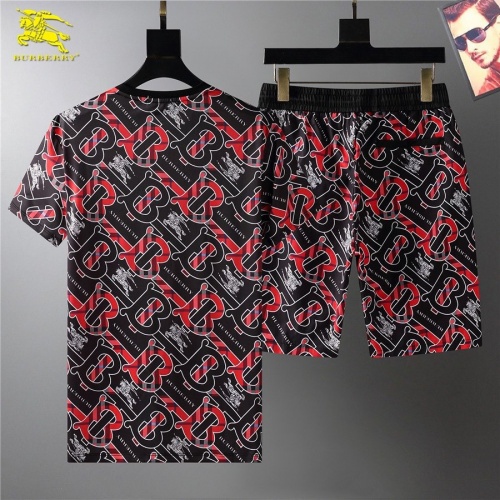 Replica Burberry Tracksuits Short Sleeved For Men #864088 $52.00 USD for Wholesale
