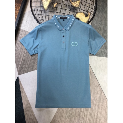 Armani T-Shirts Short Sleeved For Men #864298 $39.00 USD, Wholesale Replica Armani T-Shirts