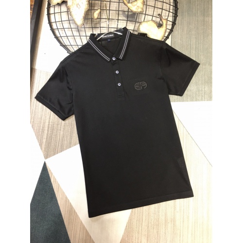 Replica Armani T-Shirts Short Sleeved For Men #864299 $39.00 USD for Wholesale