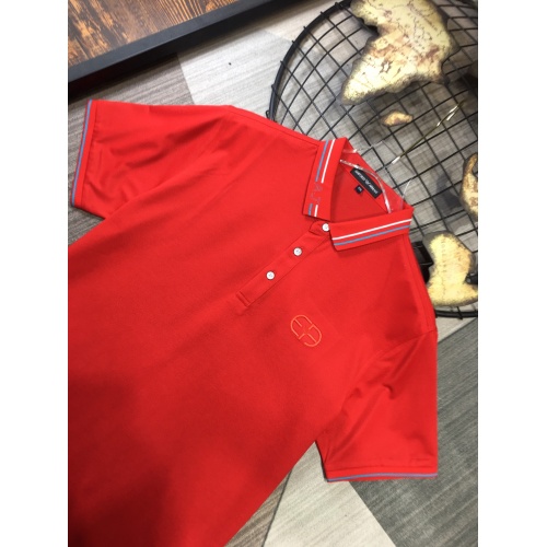 Replica Armani T-Shirts Short Sleeved For Men #864300 $39.00 USD for Wholesale