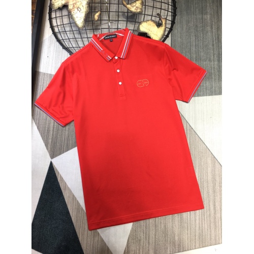 Replica Armani T-Shirts Short Sleeved For Men #864300 $39.00 USD for Wholesale
