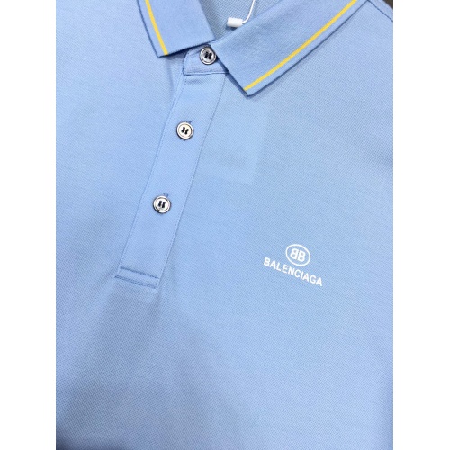 Replica Balenciaga T-Shirts Short Sleeved For Men #864304 $39.00 USD for Wholesale