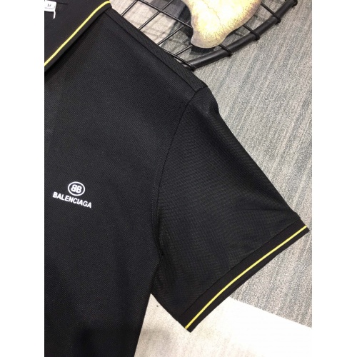 Replica Balenciaga T-Shirts Short Sleeved For Men #864305 $39.00 USD for Wholesale
