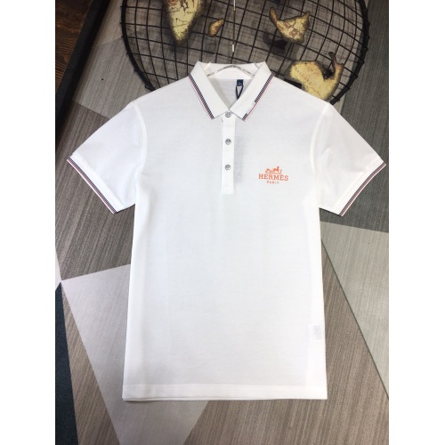 Hermes T-Shirts Short Sleeved For Men #864377 $39.00 USD, Wholesale Replica Hermes T-Shirts