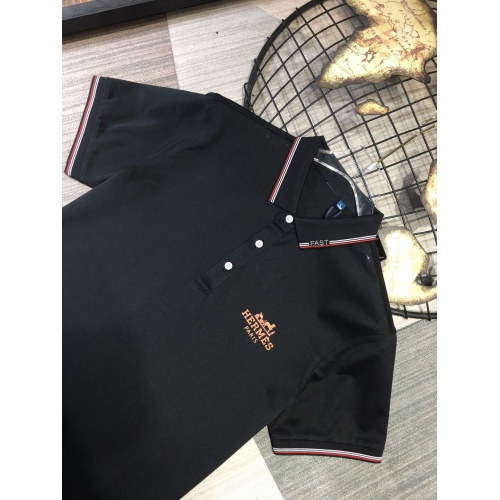 Replica Hermes T-Shirts Short Sleeved For Men #864378 $39.00 USD for Wholesale