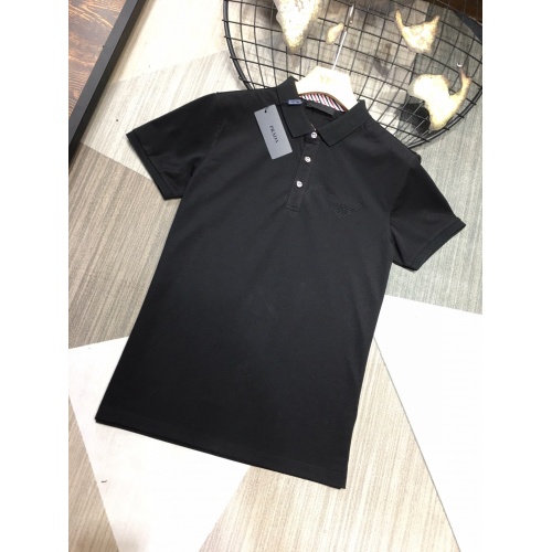 Prada T-Shirts Short Sleeved For Men #864383 $39.00 USD, Wholesale Replica Prada T-Shirts