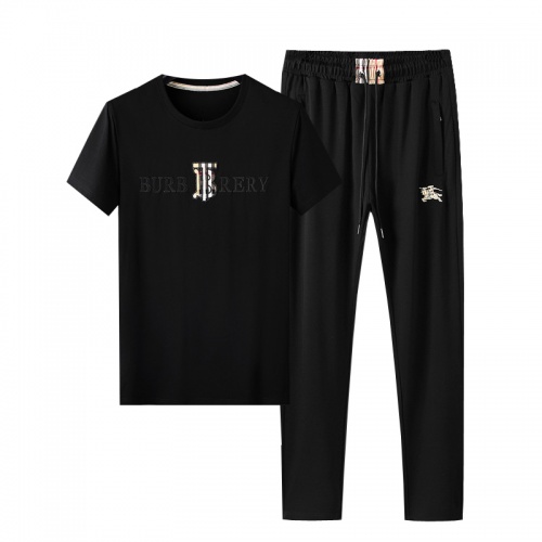 Burberry Tracksuits Short Sleeved For Men #864388 $68.00 USD, Wholesale Replica Burberry Tracksuits