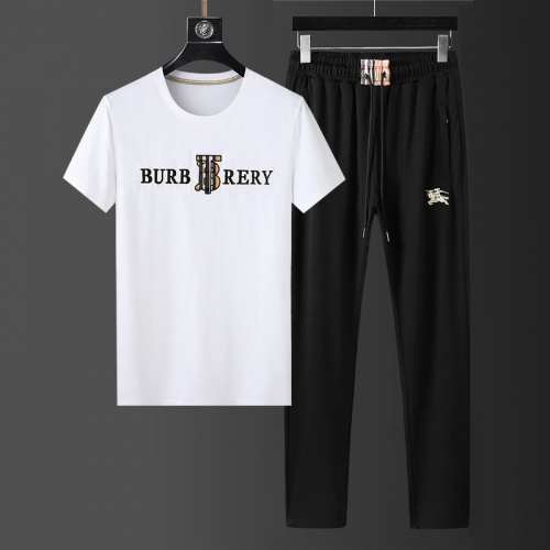 Burberry Tracksuits Short Sleeved For Men #864389 $68.00 USD, Wholesale Replica Burberry Tracksuits