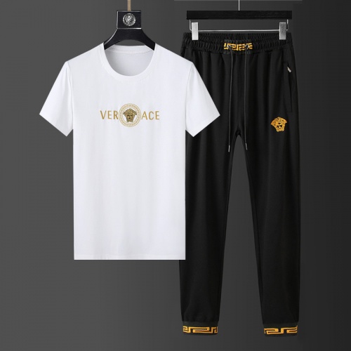 Versace Tracksuits Short Sleeved For Men #864397 $68.00 USD, Wholesale Replica Versace Tracksuits