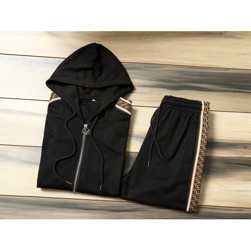 Replica Fendi Tracksuits Long Sleeved For Men #864412 $76.00 USD for Wholesale
