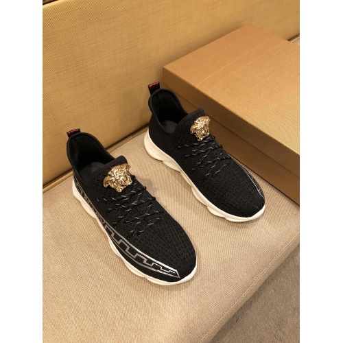 Replica Versace Casual Shoes For Men #864437 $76.00 USD for Wholesale