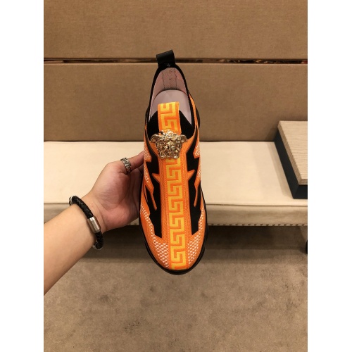 Replica Versace Casual Shoes For Men #864439 $76.00 USD for Wholesale