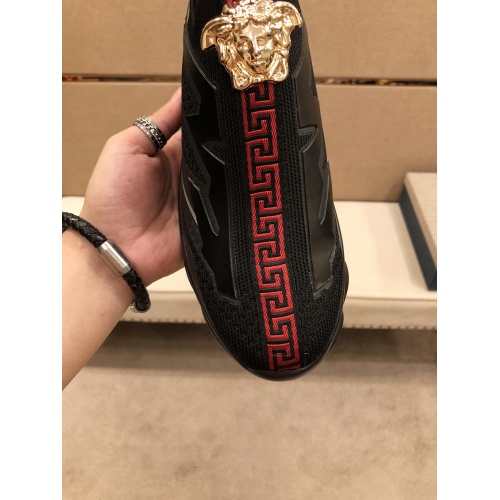 Replica Versace Casual Shoes For Men #864443 $76.00 USD for Wholesale