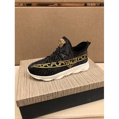 Replica Versace Casual Shoes For Men #864444 $76.00 USD for Wholesale