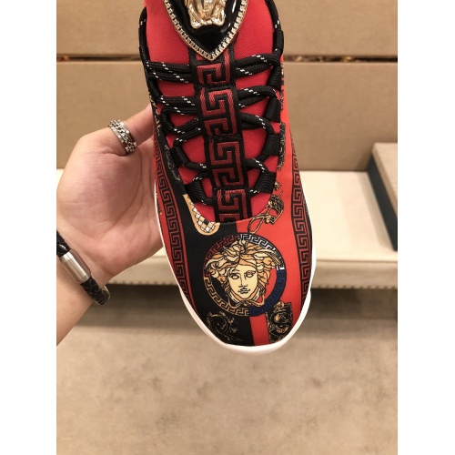 Replica Versace Casual Shoes For Men #864447 $76.00 USD for Wholesale