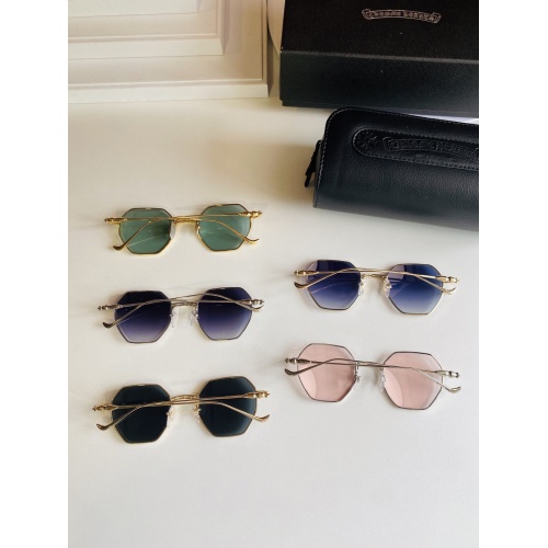 Replica Chrome Hearts AAA Quality Sunglasses #864500 $56.00 USD for Wholesale