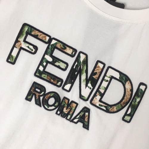 Replica Fendi T-Shirts Short Sleeved For Men #864538 $42.00 USD for Wholesale