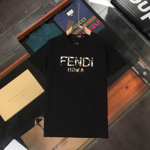 Fendi T-Shirts Short Sleeved For Men #864539 $42.00 USD, Wholesale Replica Fendi T-Shirts