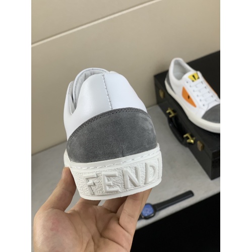 Replica Fendi Casual Shoes For Men #864732 $72.00 USD for Wholesale