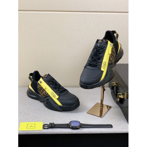 Fendi Casual Shoes For Men #864734 $98.00 USD, Wholesale Replica Fendi Casual Shoes