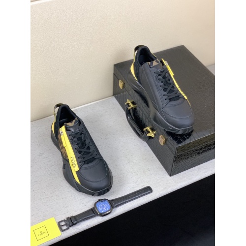 Replica Fendi Casual Shoes For Men #864734 $98.00 USD for Wholesale