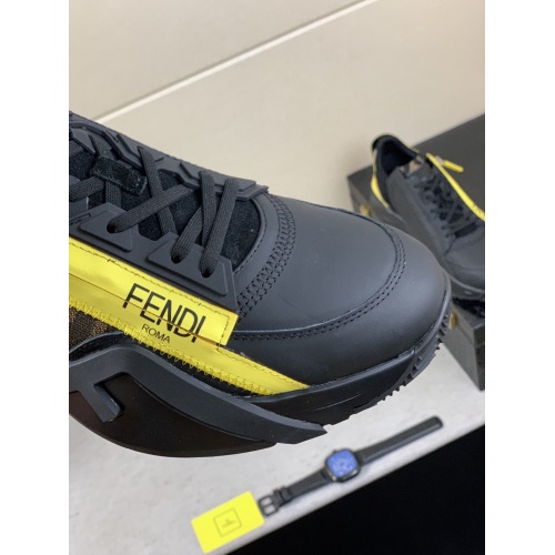 Replica Fendi Casual Shoes For Men #864734 $98.00 USD for Wholesale