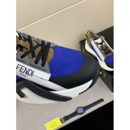 Replica Fendi Casual Shoes For Men #864735 $98.00 USD for Wholesale